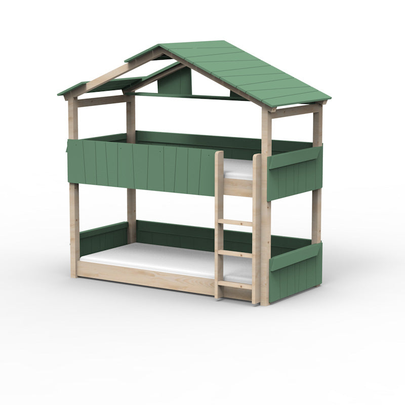 Mathy by Bols 'Star Light Bunkbed Model 3' Montessori Stockbett 90x200cm - in 26 Farben erhältlich