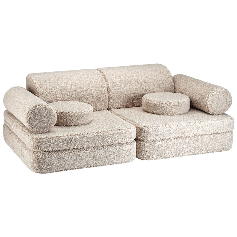 Wigiwama Kindersofa Seetee in biscuit