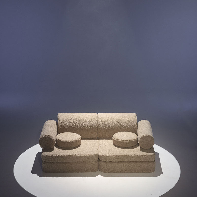 Wigiwama Kindersofa Seetee in biscuit