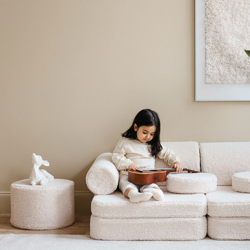Wigiwama Kindersofa Seetee in cream white