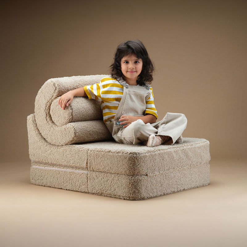 Wigiwama Teddy Flipster `Biscuit' 78x67x57cm