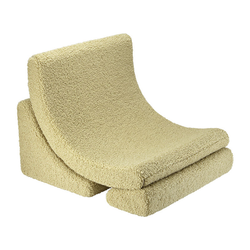 Wigiwama Teddy Moon Chair `Matcha' 80x65x55cm