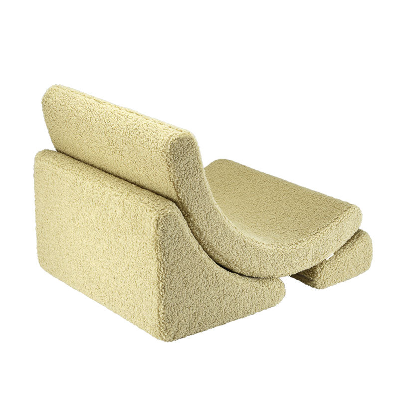 Wigiwama Teddy Moon Chair `Matcha' 80x65x55cm
