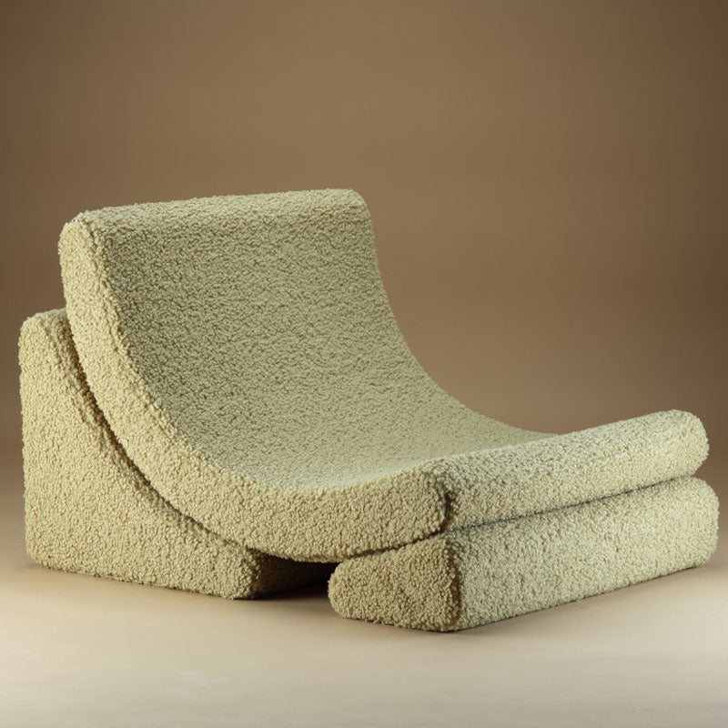 Wigiwama Teddy Moon Chair `Matcha' 80x65x55cm