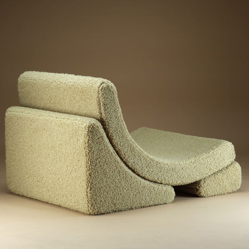 Wigiwama Teddy Moon Chair `Matcha' 80x65x55cm
