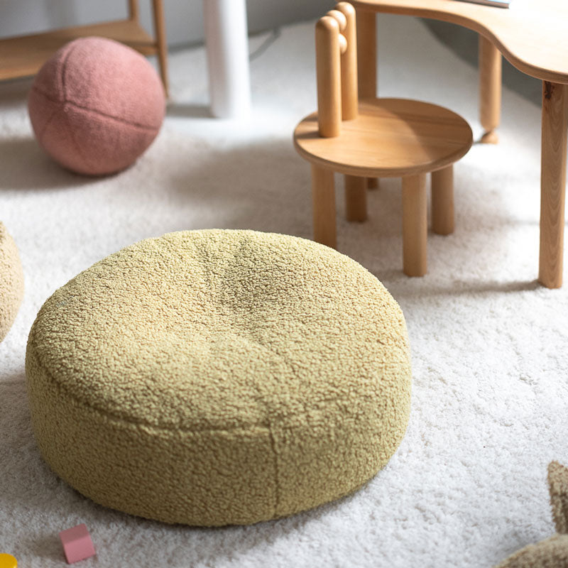 Wigiwama Teddy-Ottoman`Matcha´ 20x⌀65cm