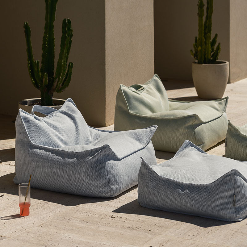 Wigiwama Outdoor Set Sitzsack und Sitzkissen/Ottoman 'Terra'