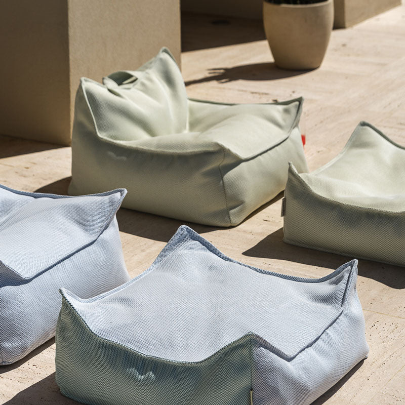 Wigiwama Outdoor Sitzsack 'Azure', 80 x 70 cm