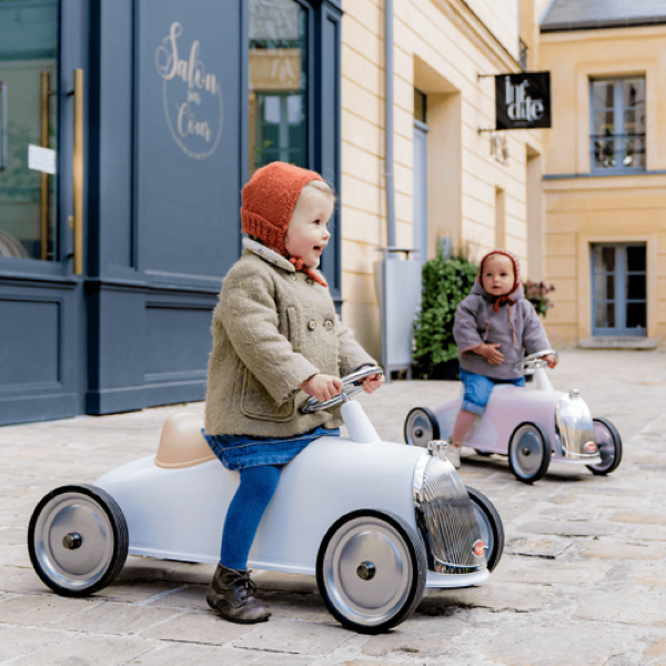 Baghera Rutschauto 'Rider Snow White' in weiß