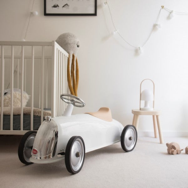 Baghera Rutschauto 'Rider Snow White' in weiß