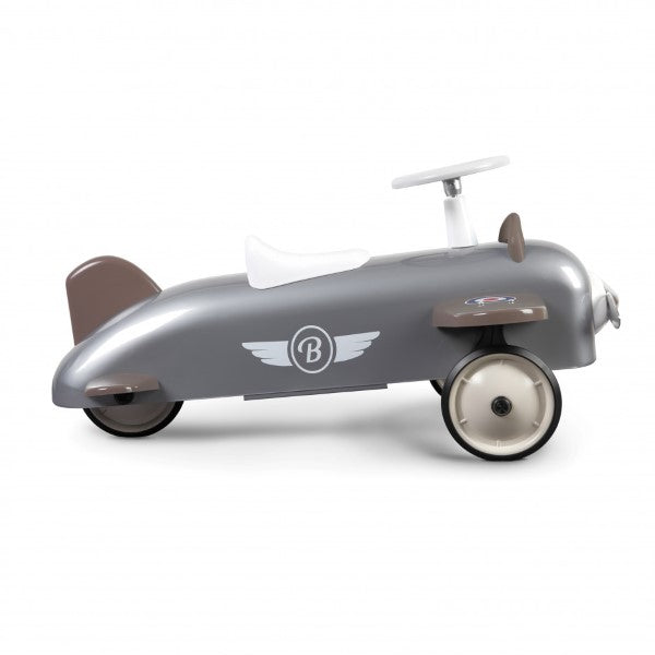 Baghera Rutschauto 'Speedster Flugzeug ' in silber