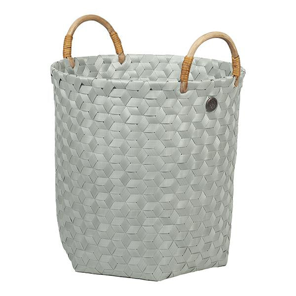 Handed By Dimensional - Aufbewahrungskorb mit Henkel 30x30x30cm in eucalyptus - mittlere Größe