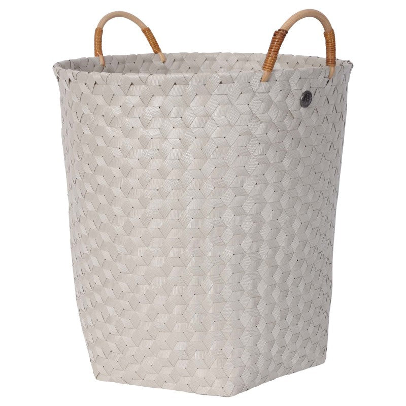 Handed By Dimensional - Aufbewahrungskorb mit Henkel 40x40x40cm in pale grey - große Größe