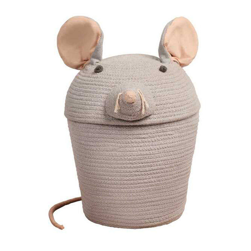 Lorena Canals Korb 'Renata the Rat' Ø25 x 30cm