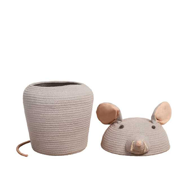 Lorena Canals Korb 'Renata the Rat' Ø25 x 30cm