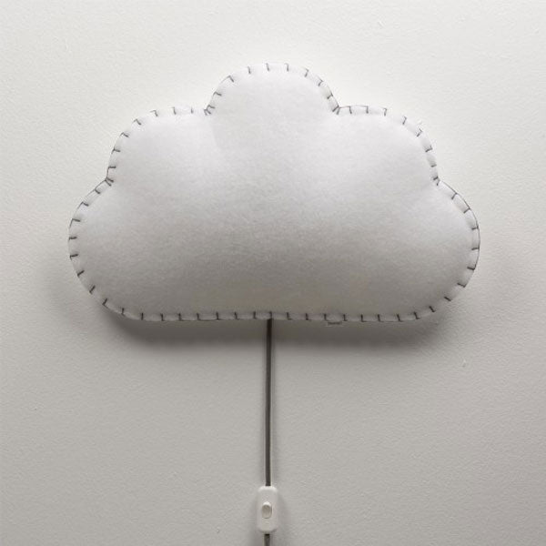 Buokids Wandlampe Softlight Nachtlicht Wolke grau