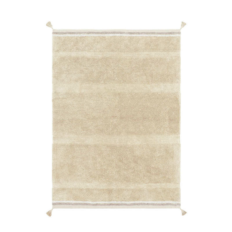 Lorena Canals waschbarer Teppich 'Bloom' gold 120x160cm
