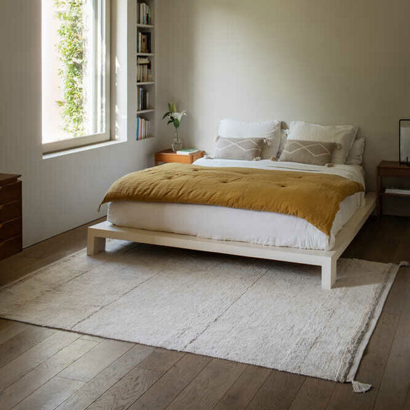 Lorena Canals waschbarer Teppich 'Bloom' natural 170x240cm
