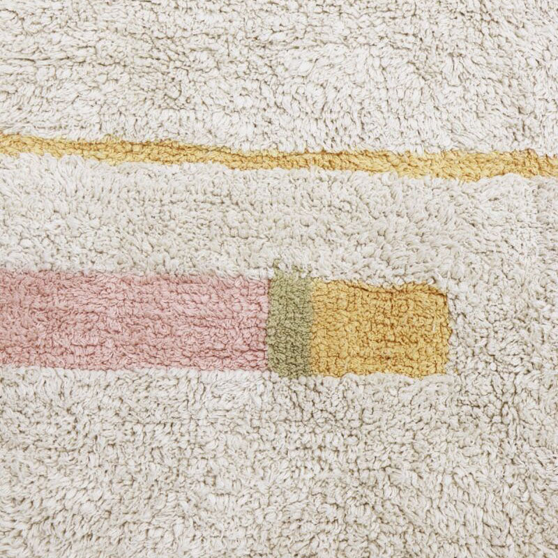 Lorena Canals waschbarer Teppich 'Lane' in natural/vintage nude 140x200cm
