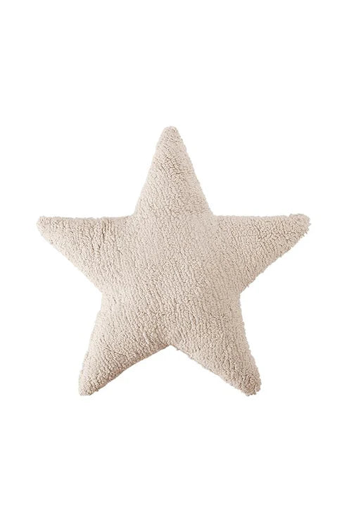 Lorena Canals Kissen Stern beige