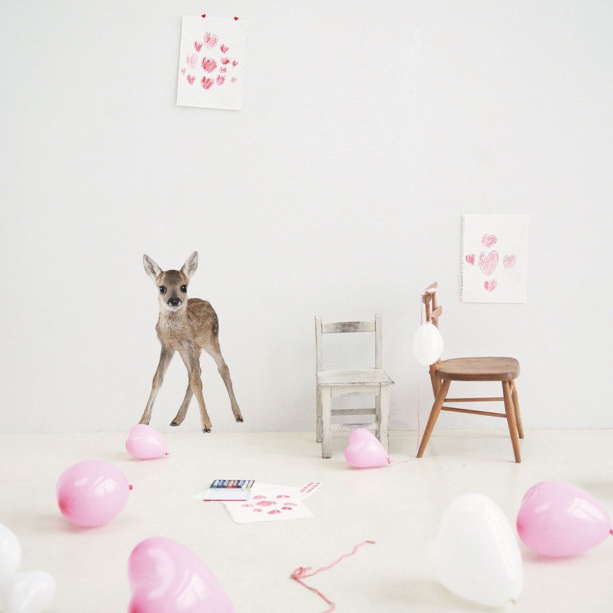 Dekornik Wandsticker Lucy My Deer - 78x50cm