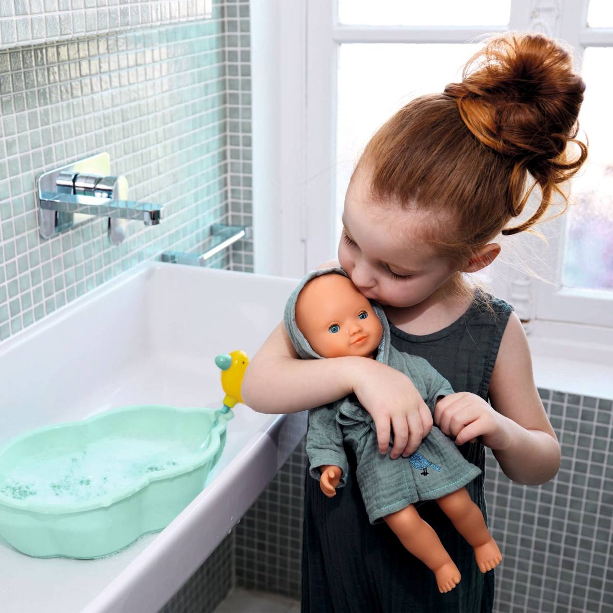 Djeco POMEA Puppen Badewanne