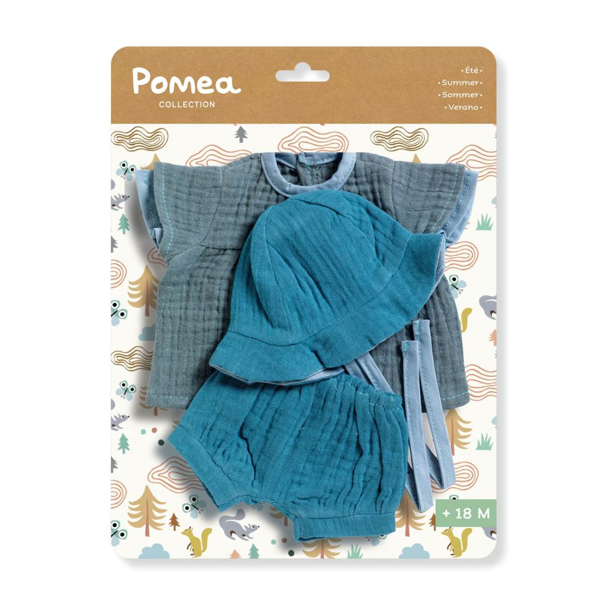 Djeco POMEA Puppenkleidung 'Sommer'