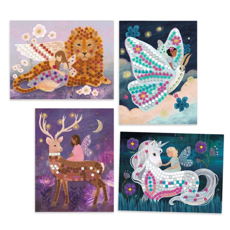 Djeco Mosaik Glitzer "Zauberwelt" Einhorn