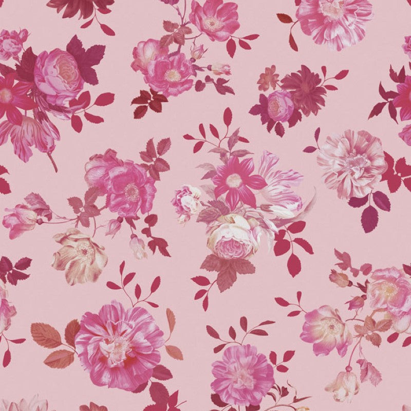 Eijffinger Rice "Everyday Magic two" Tapetenwandbild groß Floral rosa/pink