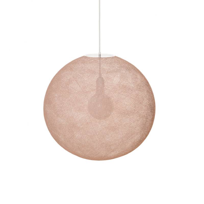 La Case de Cousin Paul einfache Deckenlampe Globus 'Nude' Ø50cm