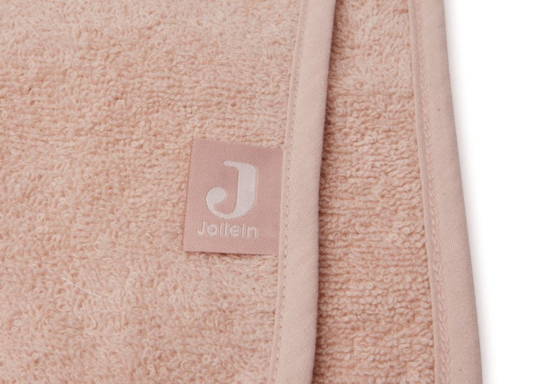 Jollein Badeponcho mit Hasenohren in Wild Rose