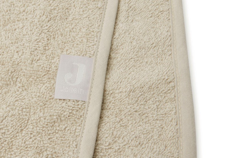 Jollein Badeponcho mit Hasenohren in nougat