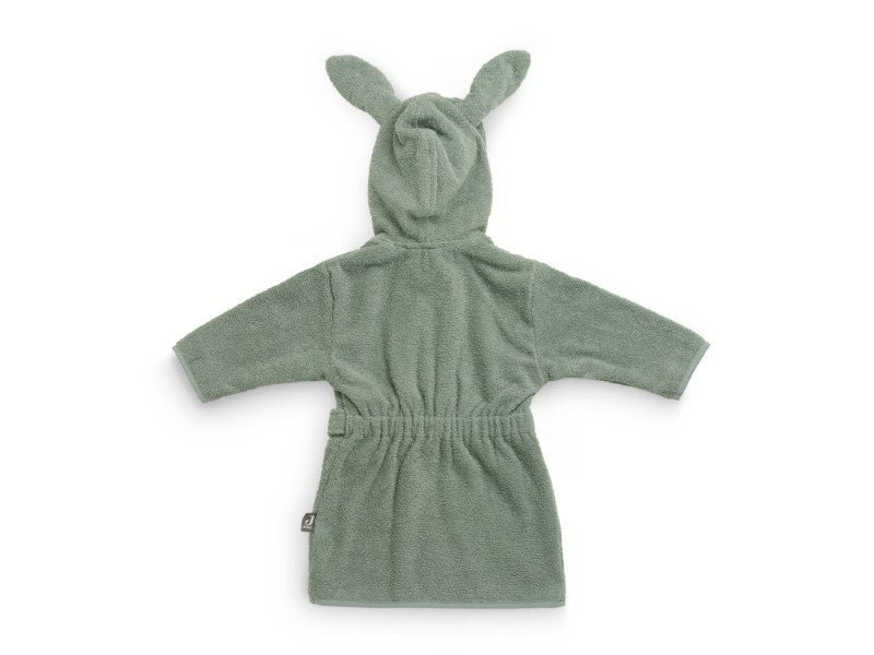 Jollein Bademantel mit Hasenohren 3-4 Jahre in ash green