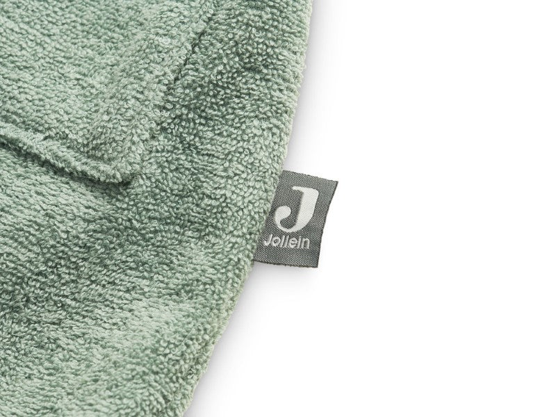 Jollein Bademantel mit Hasenohren 3-4 Jahre in ash green