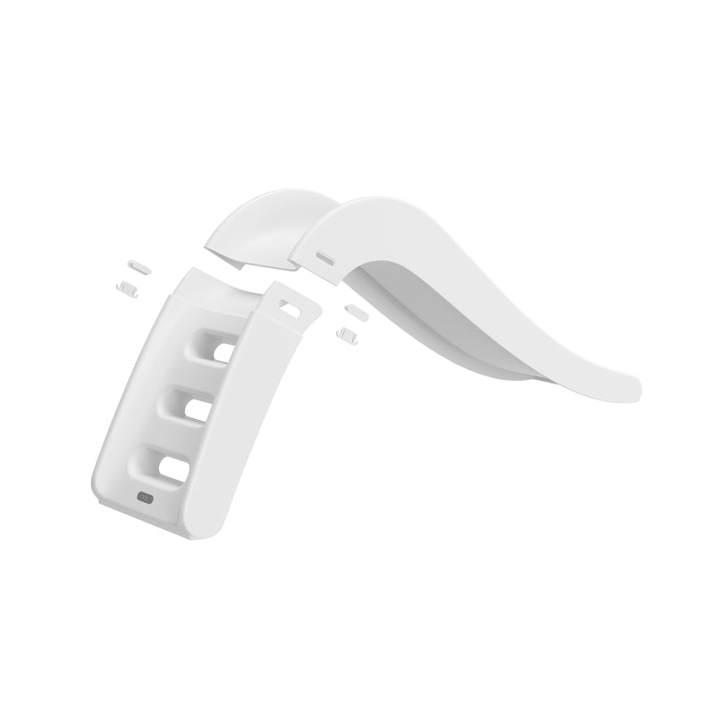 Jupiduu Outdoor Kinderrutsche White Dolphin - weiß