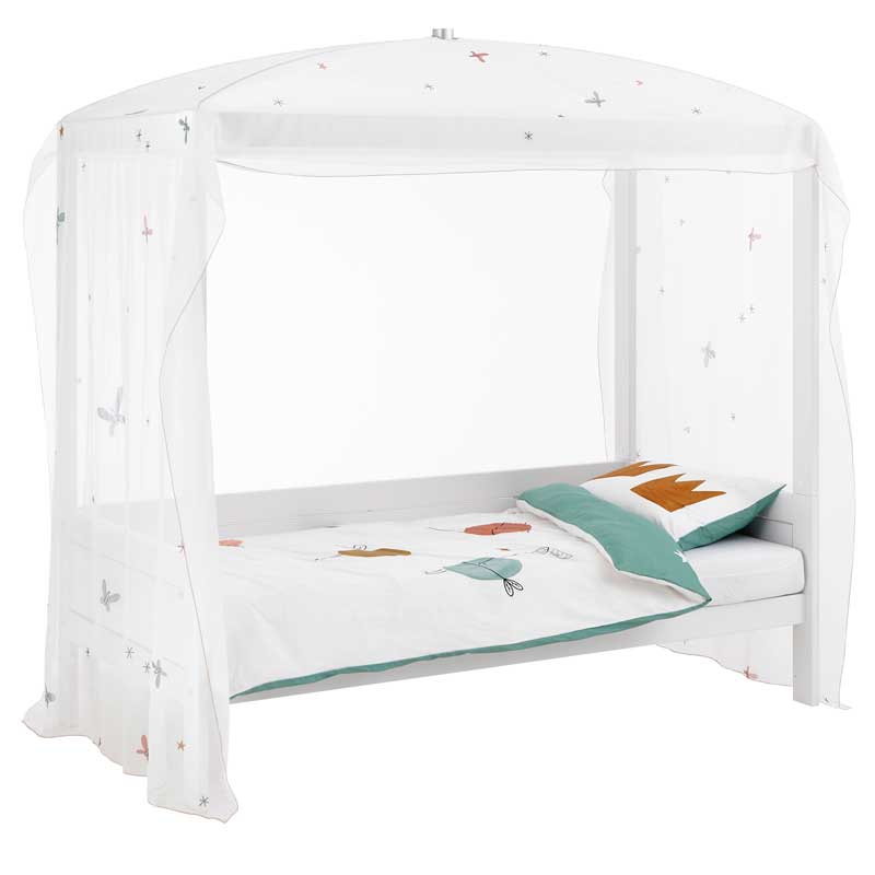 LIFETIME Himmelbett für Lifetime-Betthimmel - Bett in weiß oder white wash