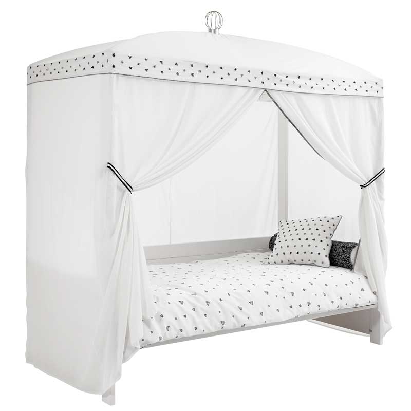 LIFETIME Himmelbett für Lifetime-Betthimmel - Bett in weiß oder white wash