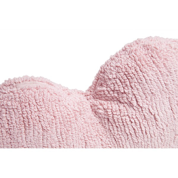 Lorena Canals Kissen Herz rosa