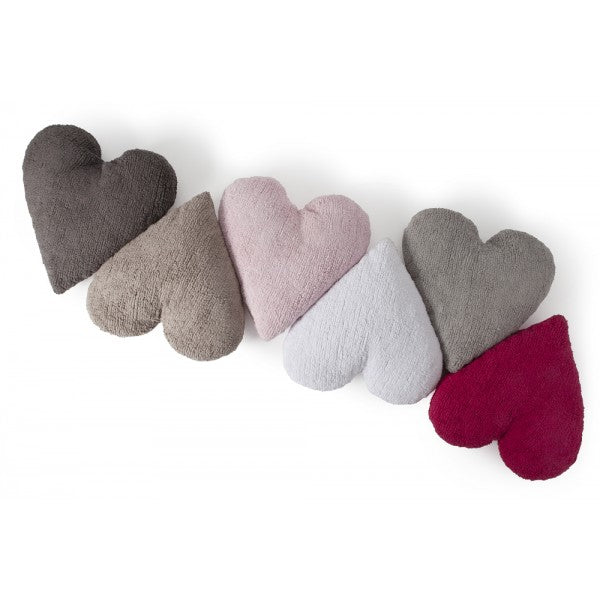 Lorena Canals Kissen Herz rosa