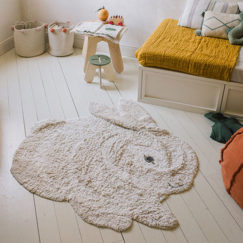 Lorena Canals waschbarer Teppich 'Bunny' 130x135cm