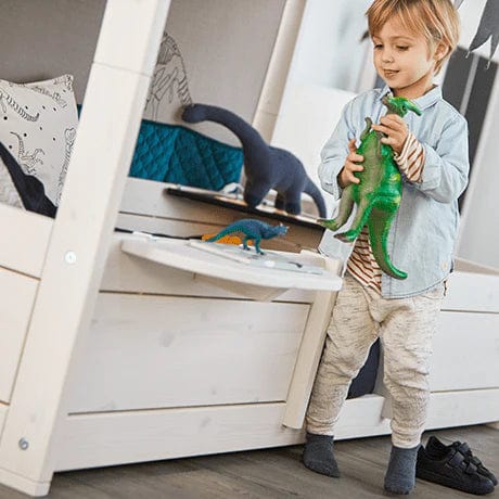 LIFETIME Hängeablage für Betten in weiß oder white wash