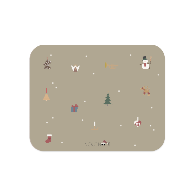 NouiNoui Tischset in 'christmas whimsies' 42 x 34 cm