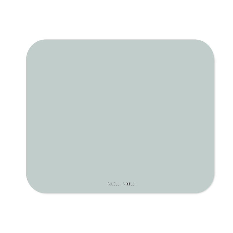 NouiNoui Bodenmatte in 'grey powder' 120 x 95 cm