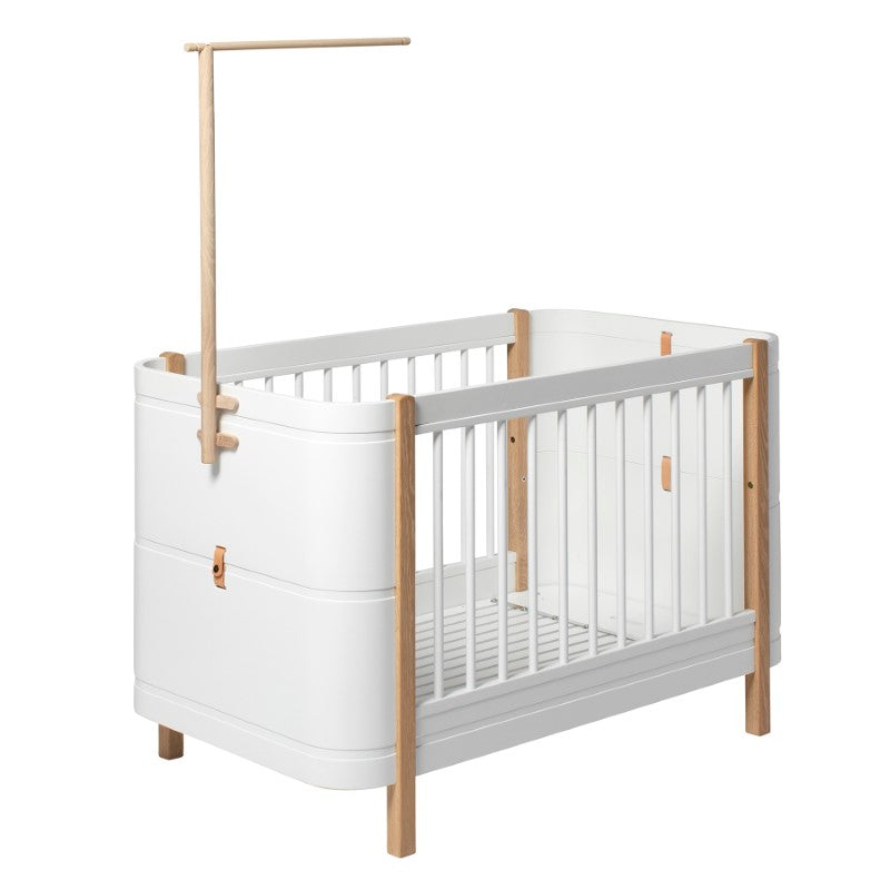 Oliver Furniture Wood Mini+ Vorhangstange in Eiche für Babybett