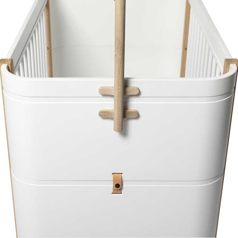 Oliver Furniture Wood Mini+ Vorhangstange in Eiche für Babybett
