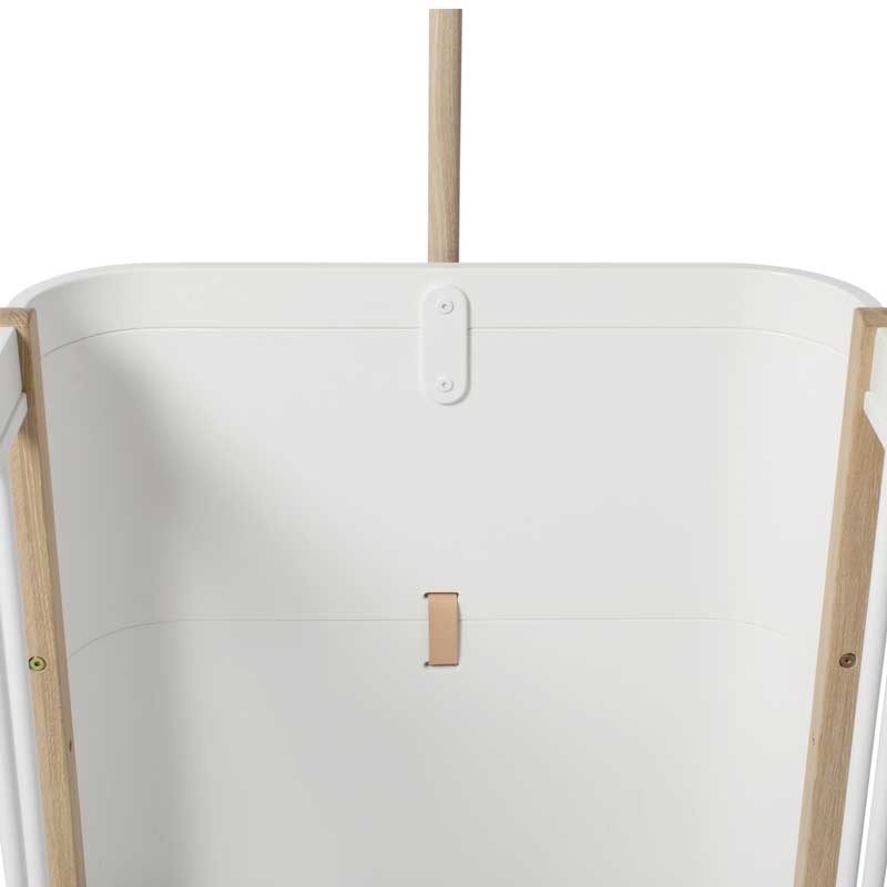Oliver Furniture Wood Mini+ Vorhangstange in weiß für Babybett