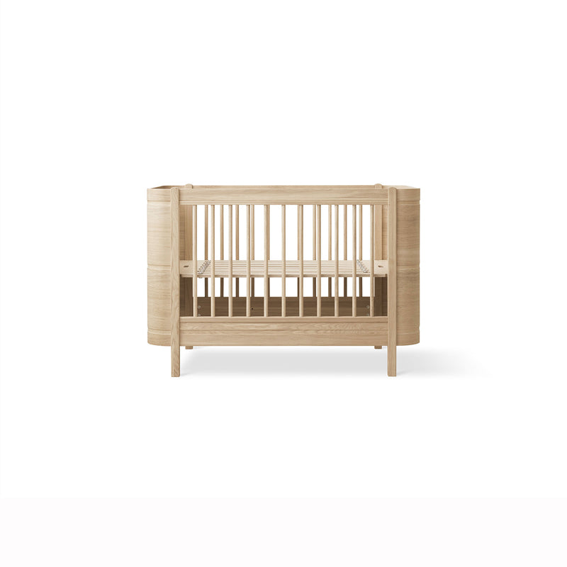 Oliver Furniture Wood Mini+ Babybett exklusive Umbauset Juniorbett 0-9 Jahre eiche