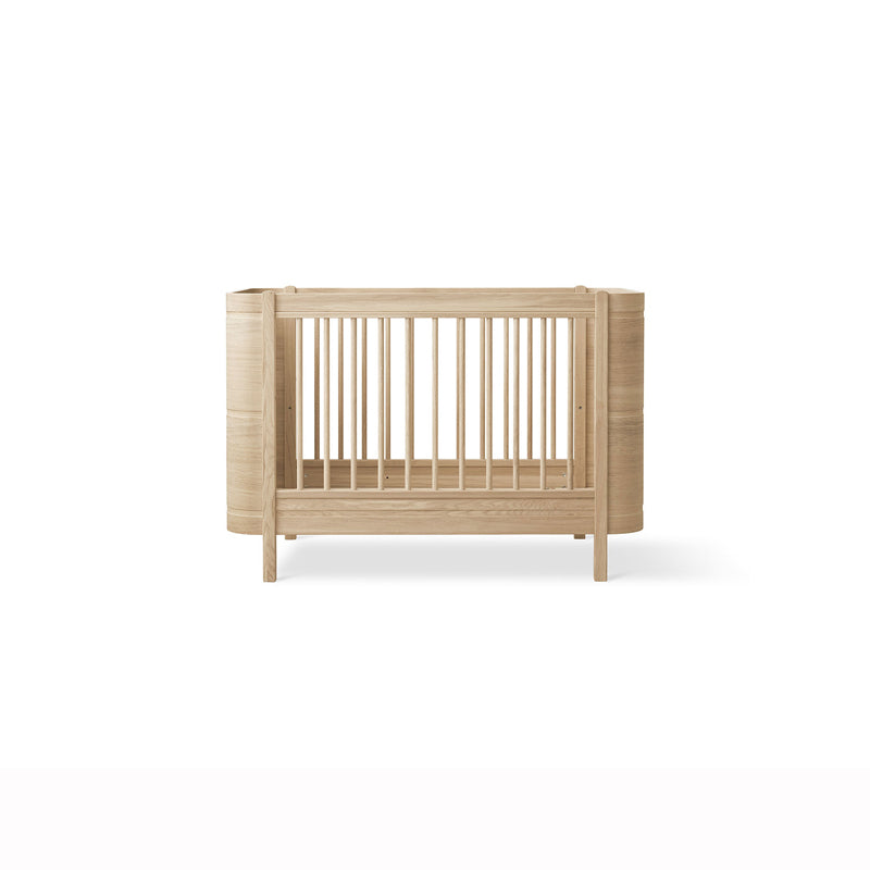 Oliver Furniture Wood Mini+ Babybett exklusive Umbauset Juniorbett 0-9 Jahre eiche
