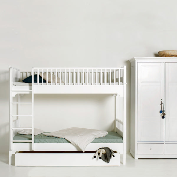 Oliver Furniture Seaside Classic Etagenbett 90x200cm mit gerader Leiter