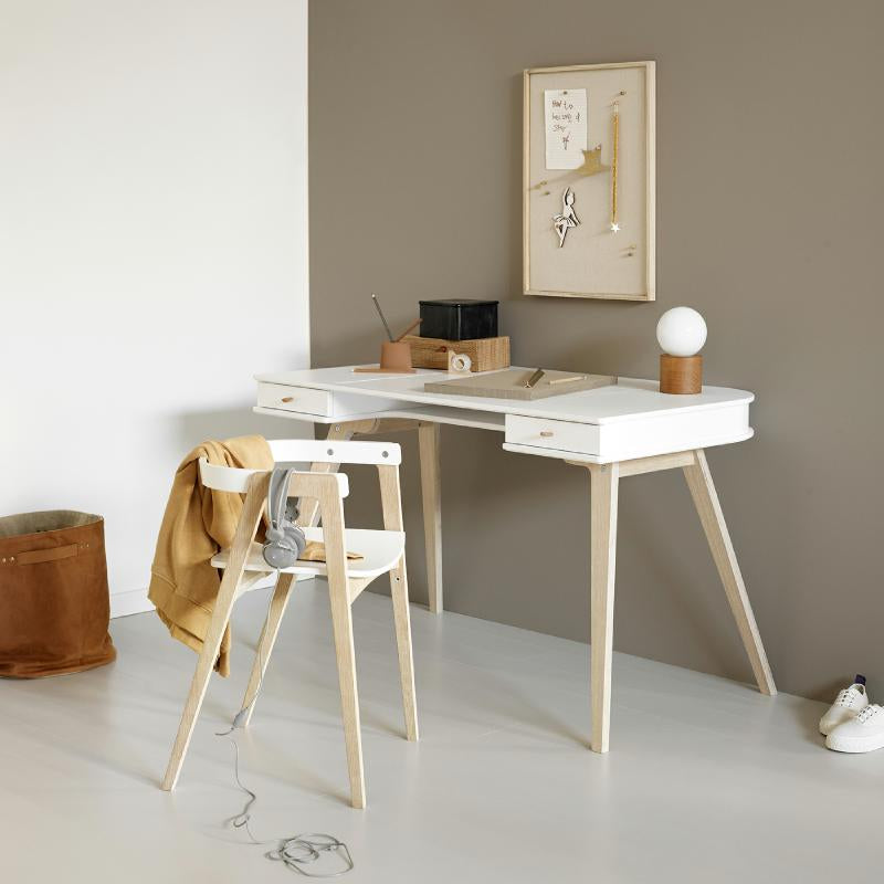 Oliver Furniture Wood Schreibtisch höhenverstellbar - Höhe 72,6cm